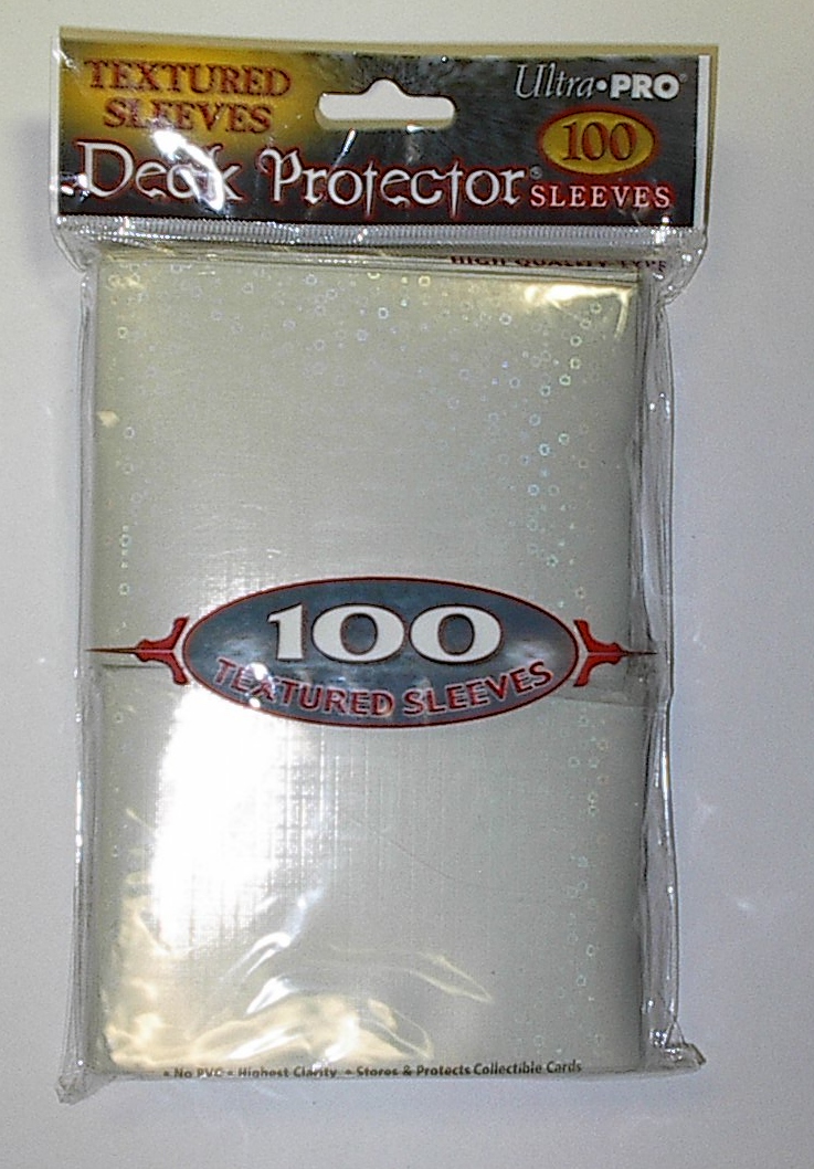 Ivory Textured Sleeves Deck Protector Ivory Textured Sleeves Deck Protector