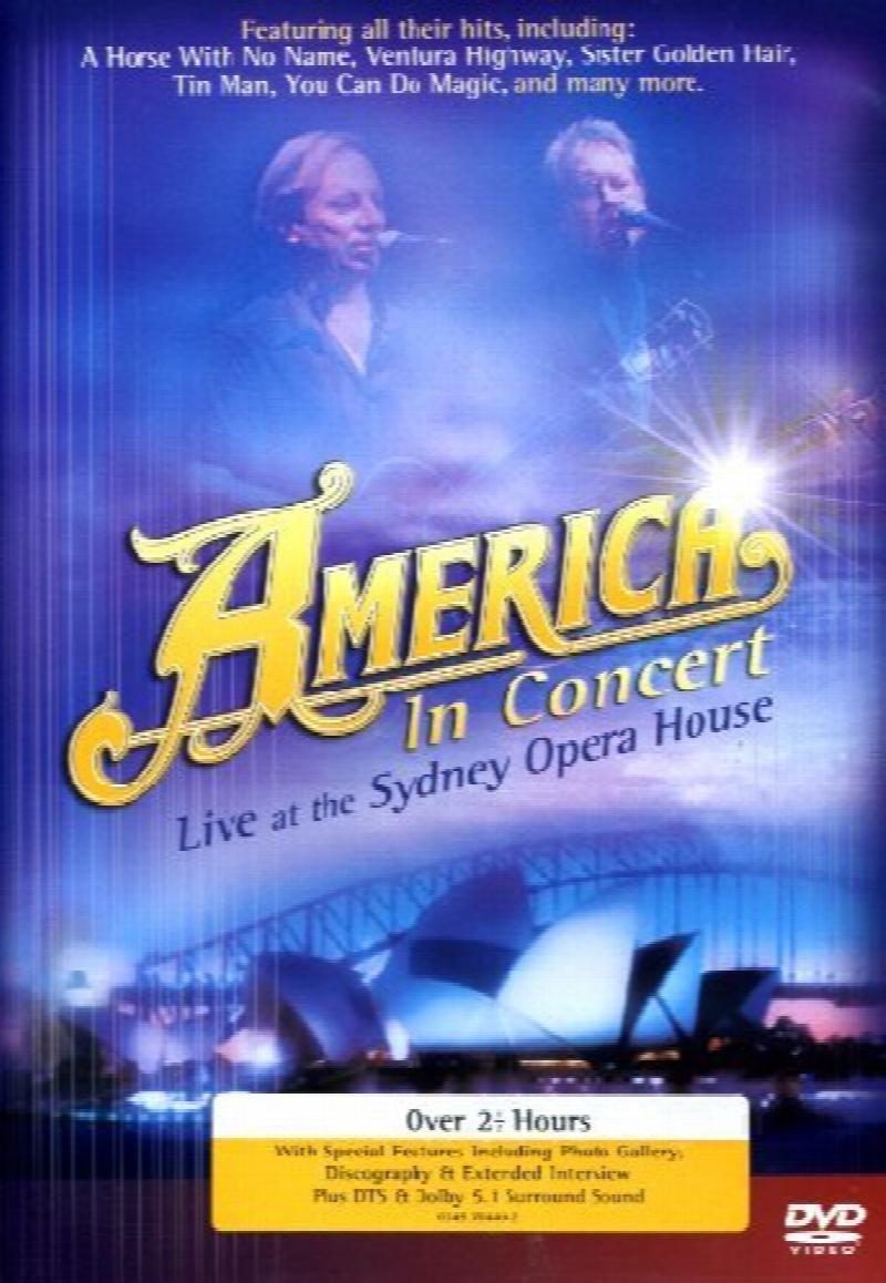 Image for America In Concert Live At The Sydney Opera House